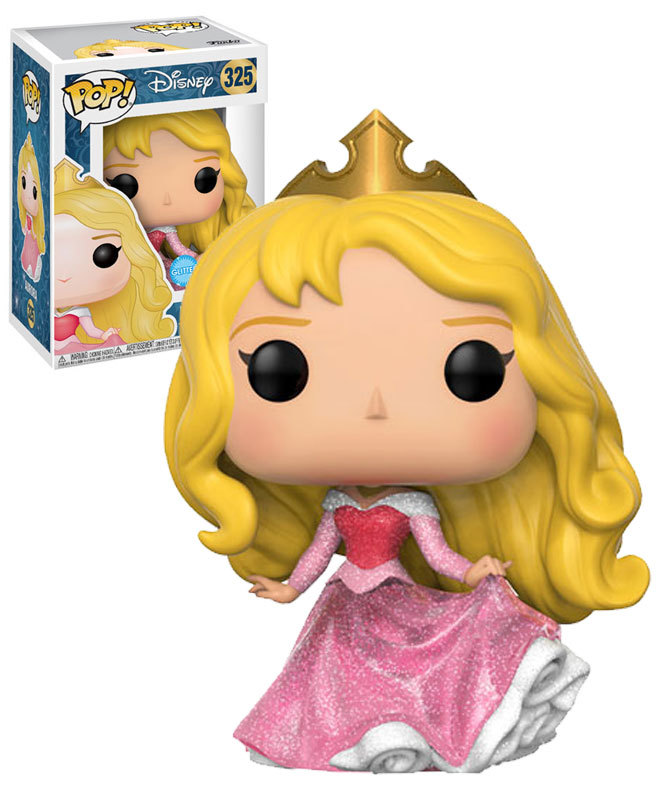 Funko POP! Disney Sleeping Beauty 325 Princess Aurora (Glitter) New