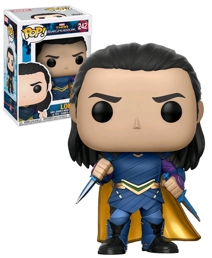 Funko POP! Marvel Thor 3 Ragnarok 242 Loki New, Mint Condition