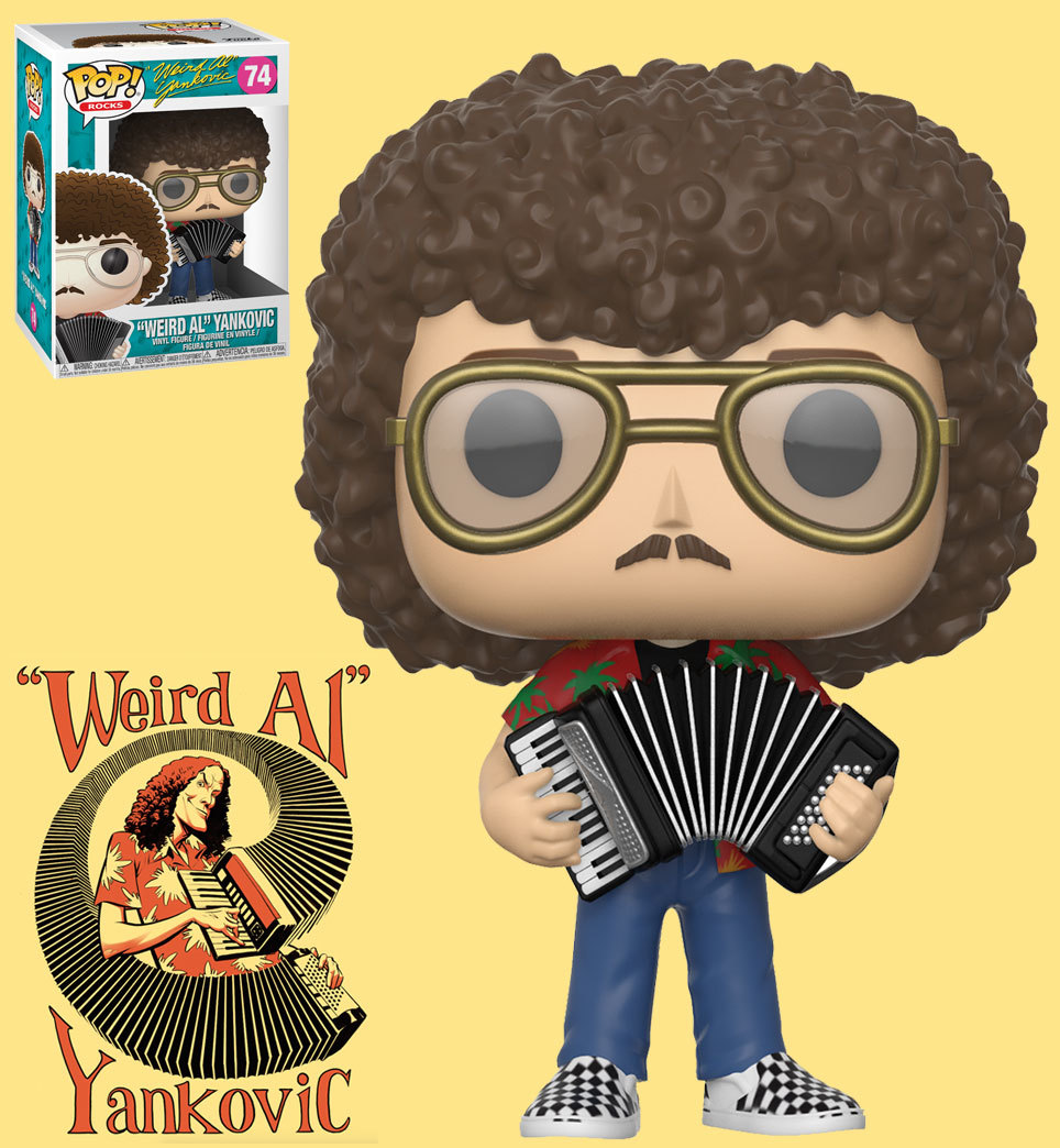 Funko POP! Rocks 74 Weird Al Yankovic New, Mint Condition