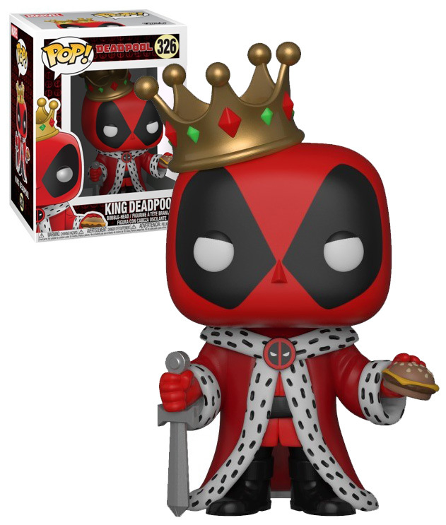 Funko POP! Marvel Deadpool 326 King Deadpool New, Mint Condition