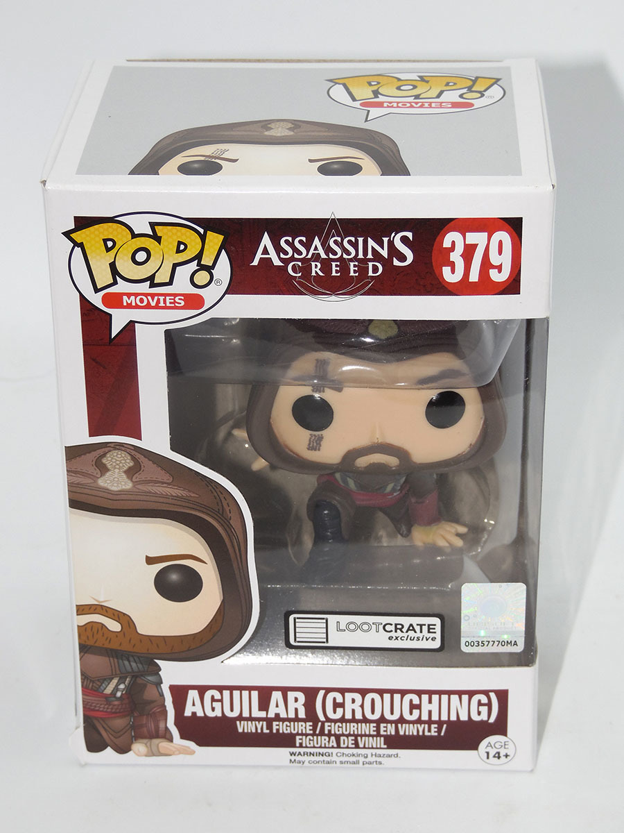 Funko POP! Movies Assassin's Creed 379 Aguilar (Crouching) Exclusive