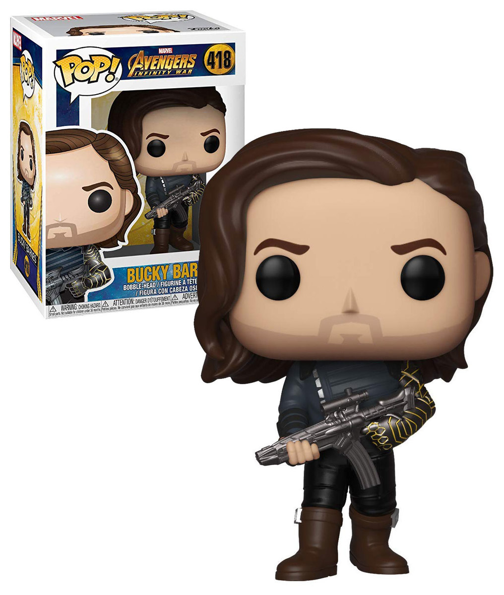 Funko POP! Marvel Avengers Infinity War 418 Bucky Barnes New, Mint