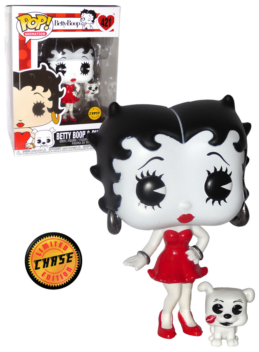 Funko POP! Animation Betty Boop 421 Betty Boop & Pudgy Limited