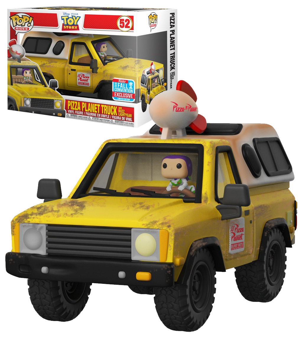 Funko POP! Rides Toy Story 52 Pizza Truck And Buzz Lightyear