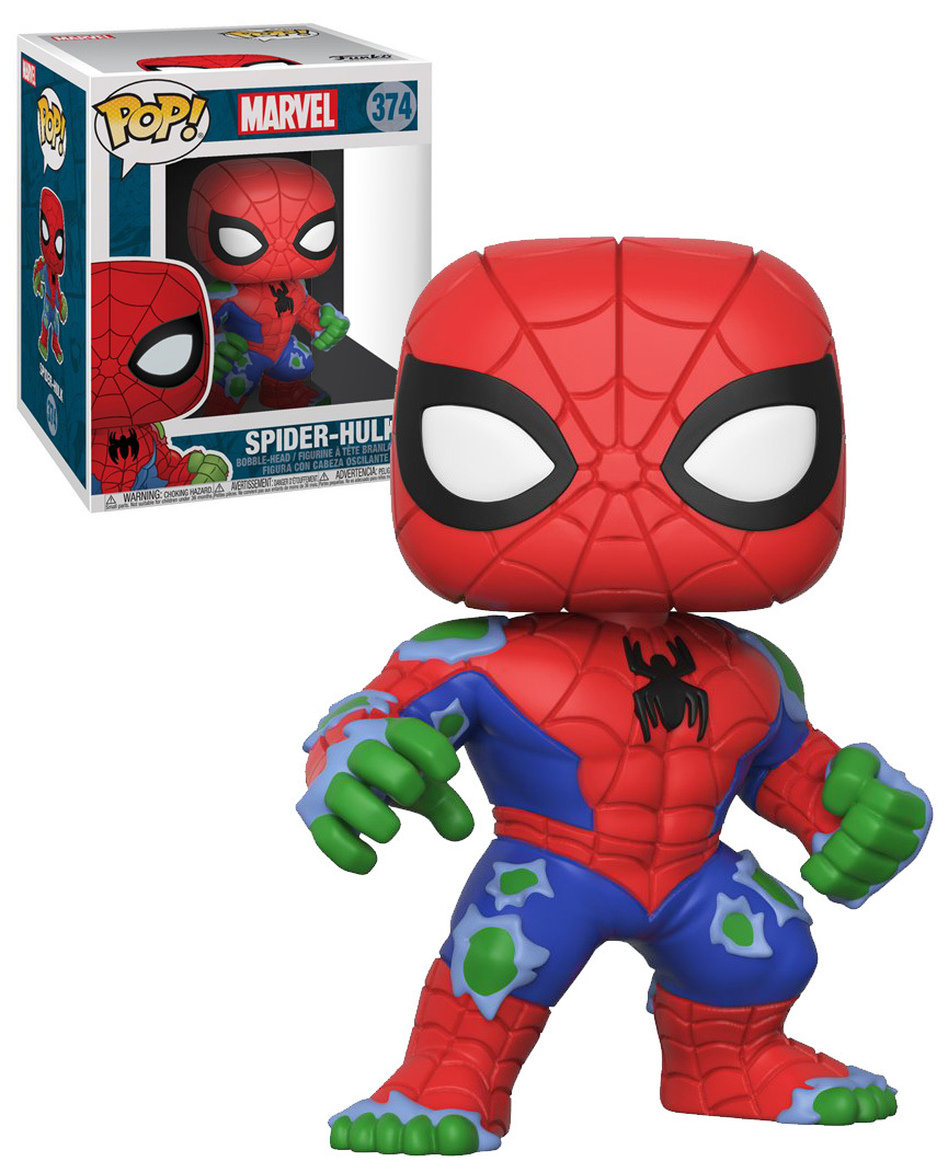 Funko POP! Marvel 374 SpiderHulk 6" Super Size New, Mint Condition