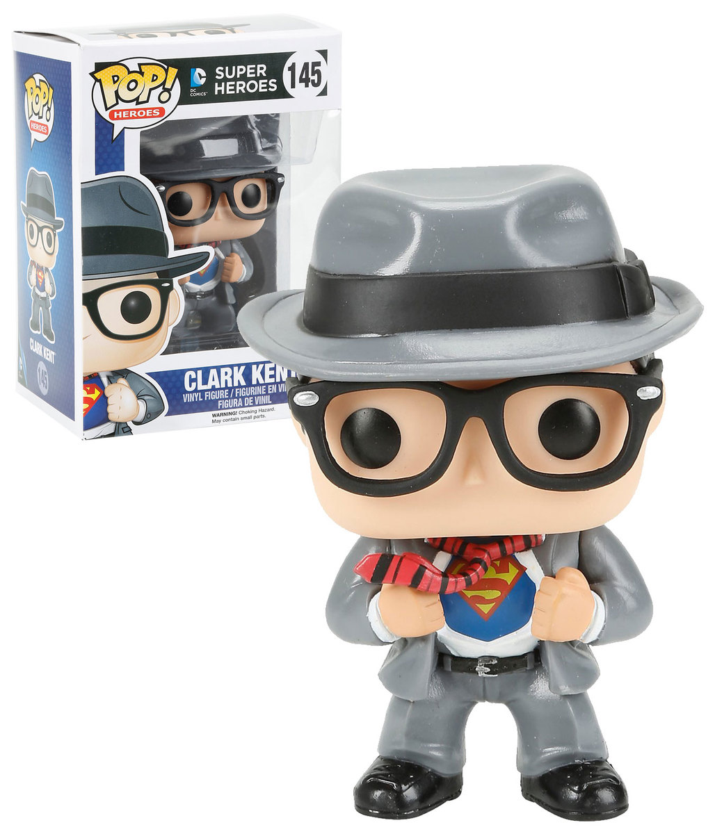 Funko POP! Heroes DC Super Heroes 145 Clark Kent (Superman) New