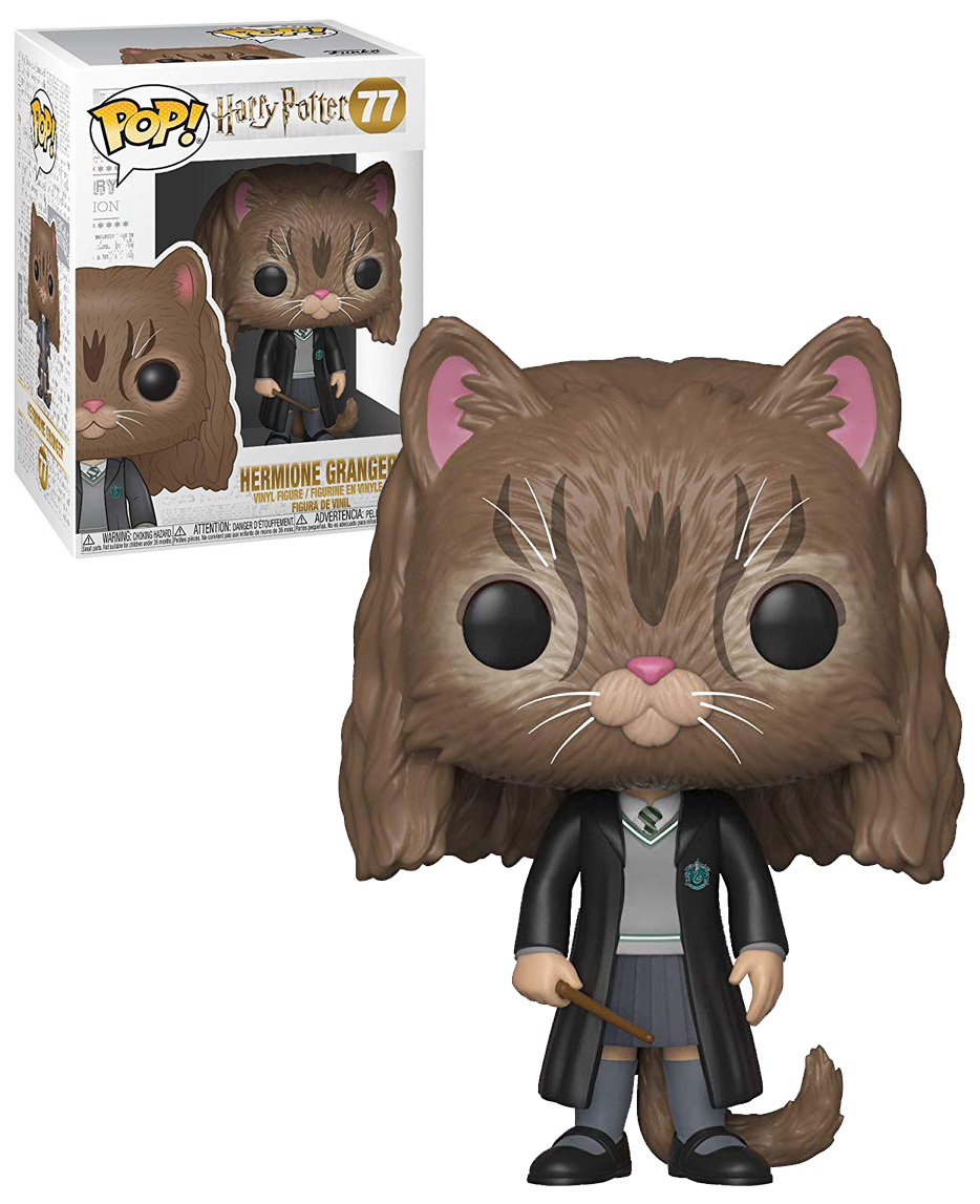 Funko POP! Harry Potter 77 Hermione Granger (As Cat) New, Mint Condition
