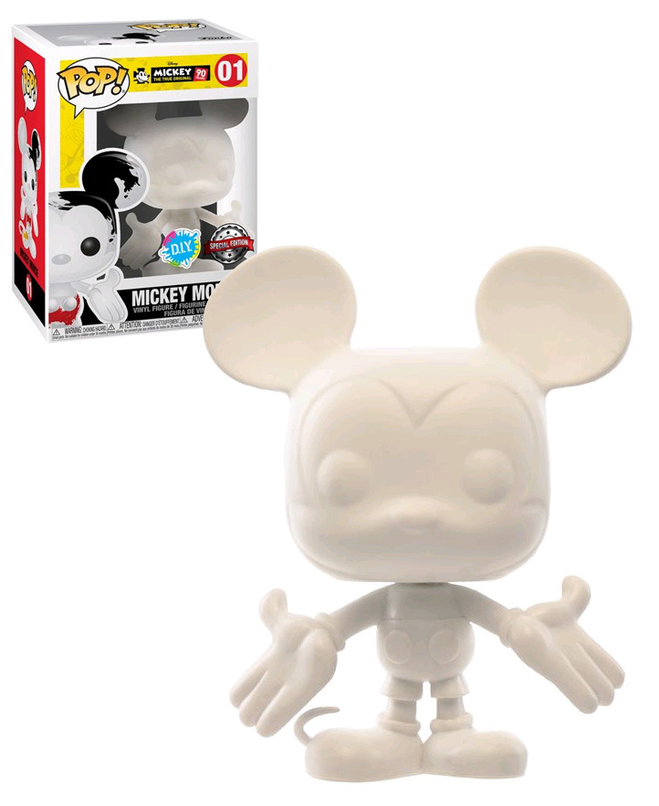 Funko POP! Disney Mickey Mouse 90 Years 01 Mickey Mouse (DIY) New