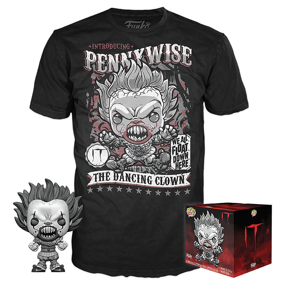 Funko POP! Collectors Box 473 Pennywise Teeth POP! (Black/White) & T