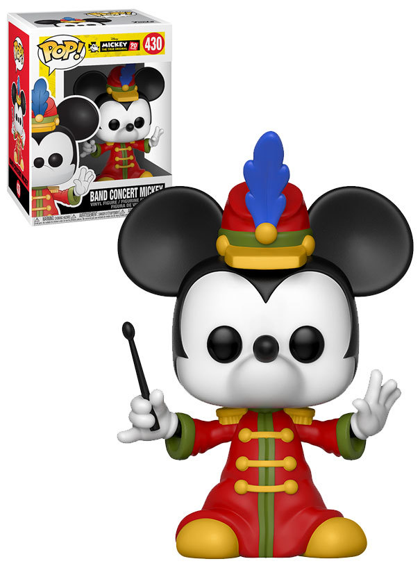 Funko POP! Disney Mickey Mouse 90 Years 430 Band Concert Mickey New