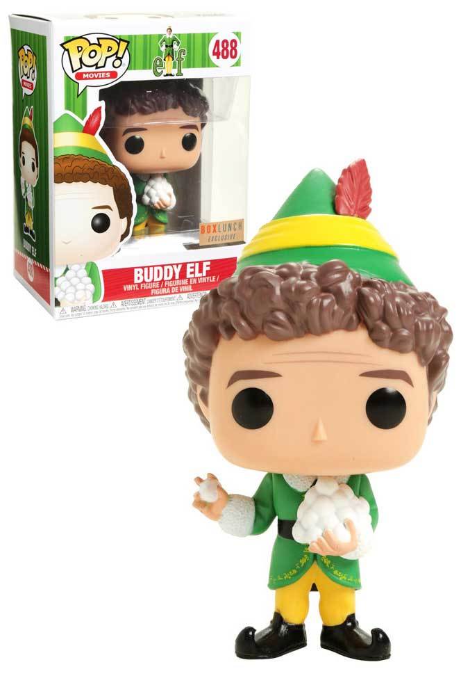 Funko POP! Movies Elf 488 Buddy Elf (With Snowballs) Box Lunch