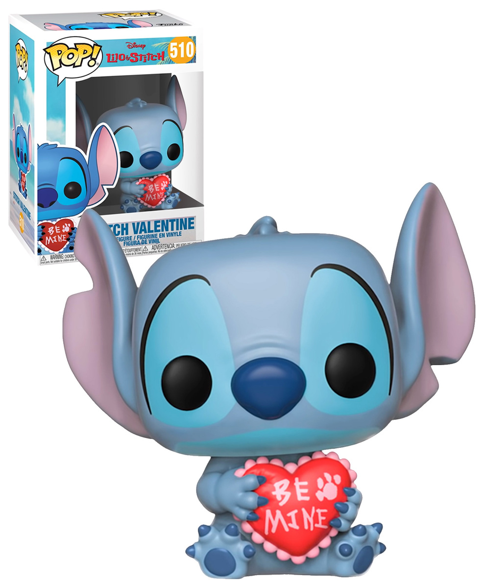 Funko POP! Disney Lilo And Stitch 510 Stitch Valentine New, Mint