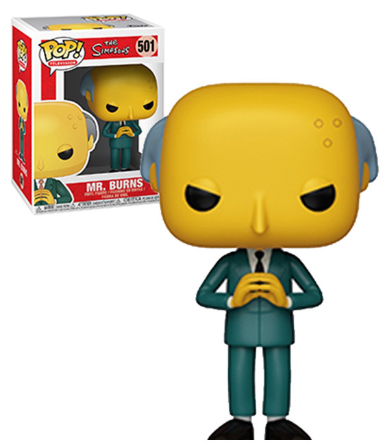 Funko POP! Television The Simpsons 501 Mr. Burns New, Mint Condition