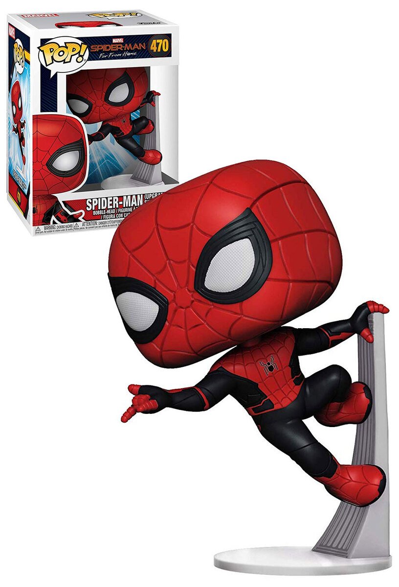 Funko POP! Marvel SpiderMan Far From Home 39898 SpiderMan Wall Crawl