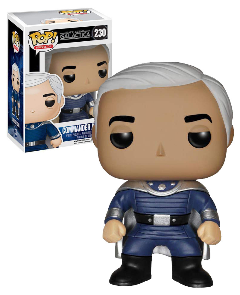 Funko POP! Television Battlestar Galactica 230 Commander Adama New