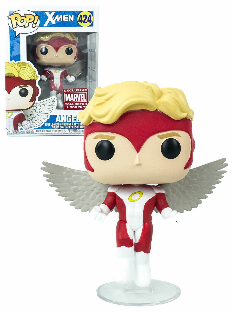 Funko POP! Marvel XMen 424 Angel Collector Corps Exclusive New