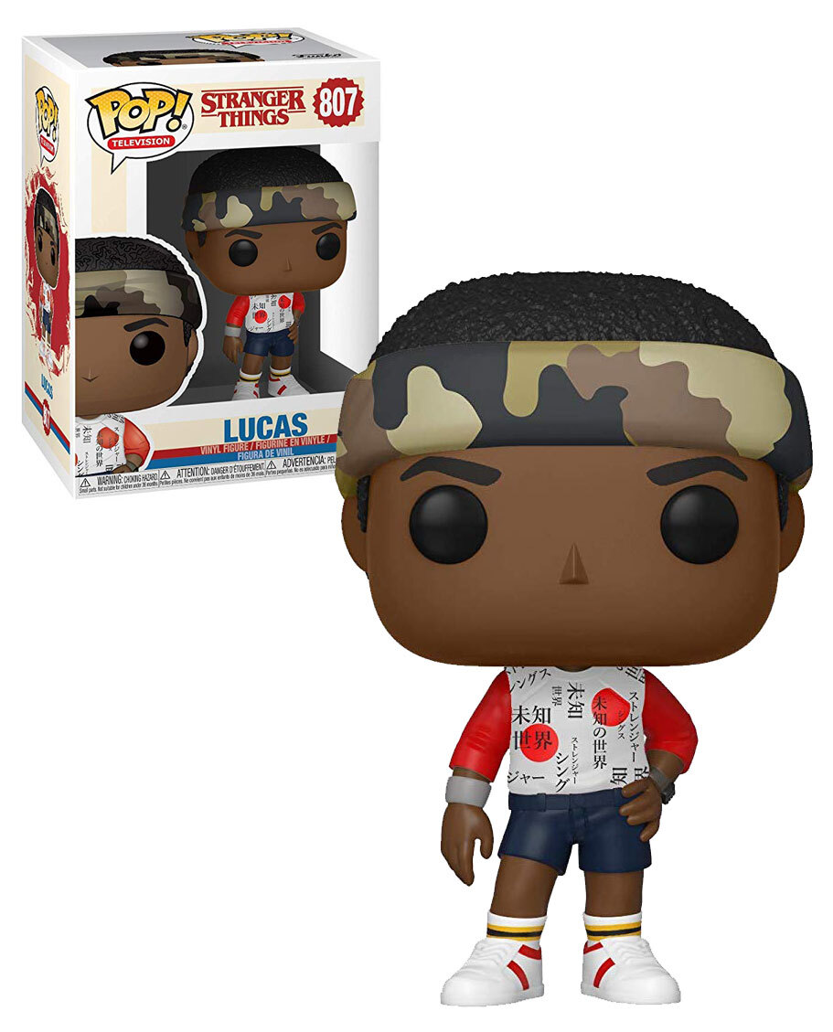 Funko POP! Television Stranger Things 3 807 Lucas New, Mint Condition