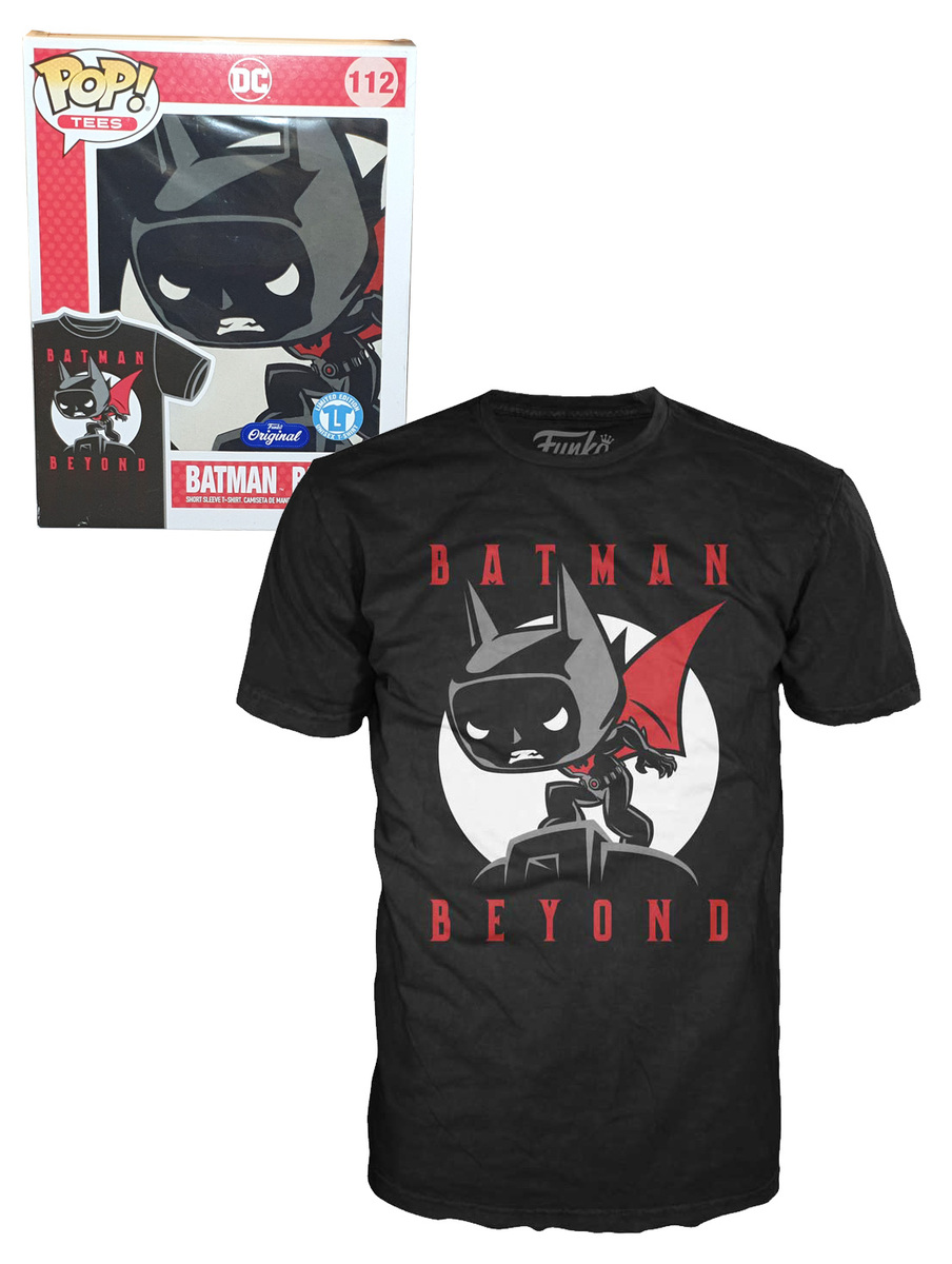 Funko POP! Tees DC 112 Batman Beyond TShirt New In Package