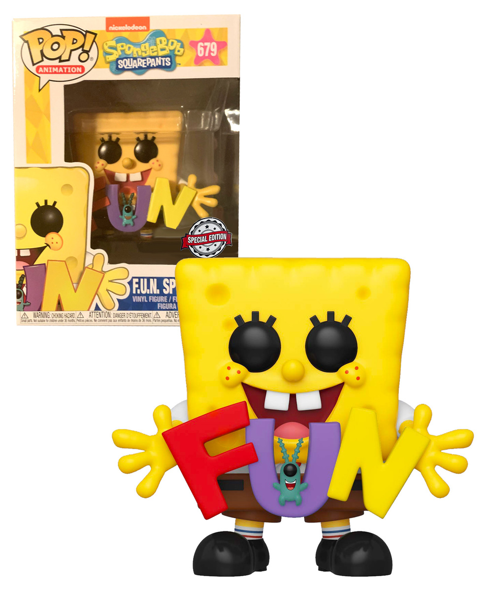 Funko POP! Animation Spongebob Squarepants 679 F.U.N. Spongebob New