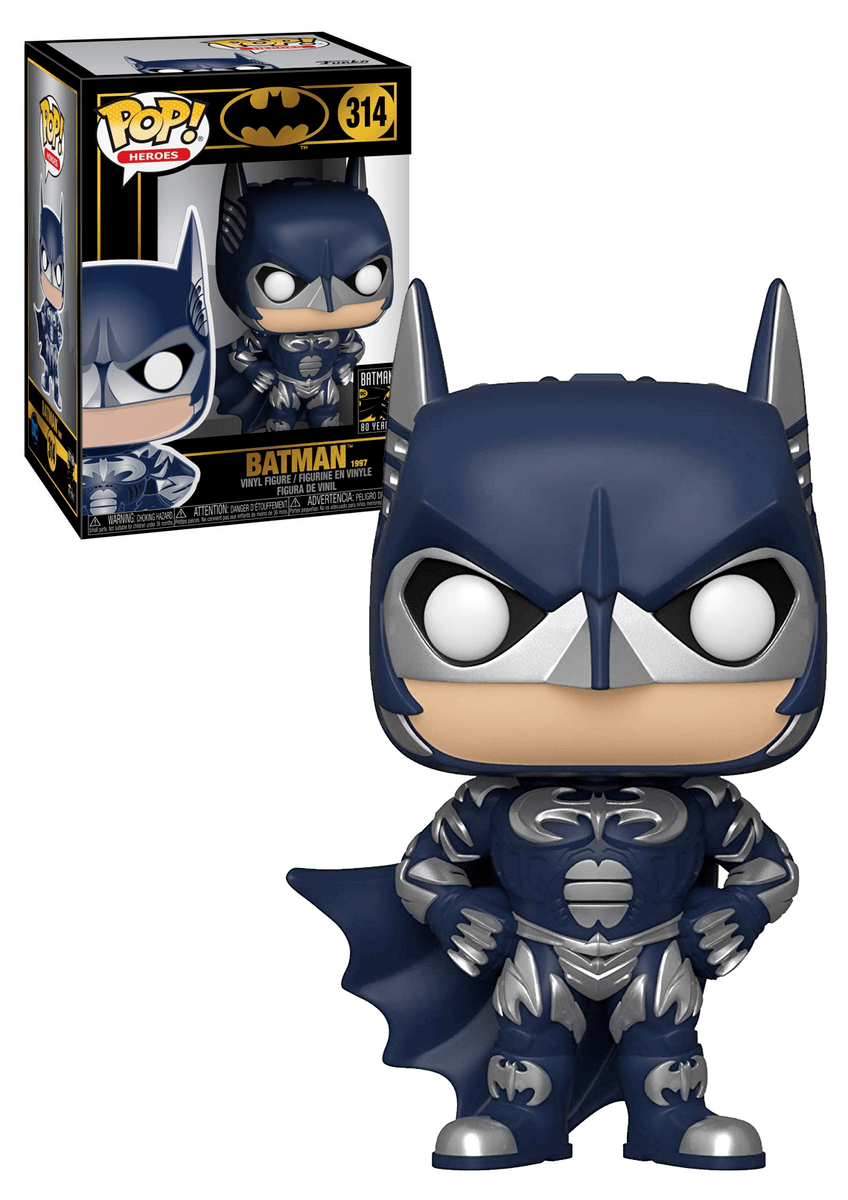 Funko POP! Heroes Batman 80 Years 314 Batman (1997) New, Mint Condition