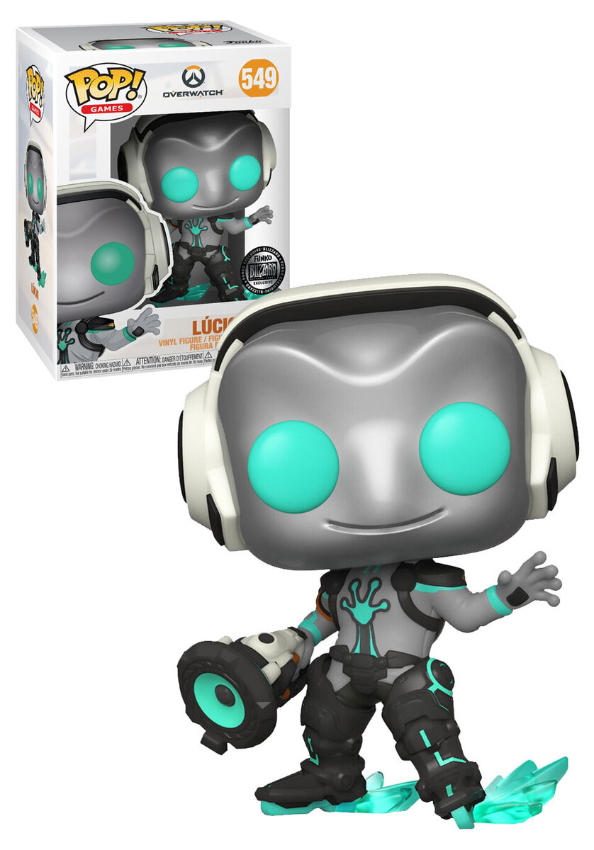 Funko POP! Games Overwatch 529 Lucio 2019 Blizzard Exclusive New