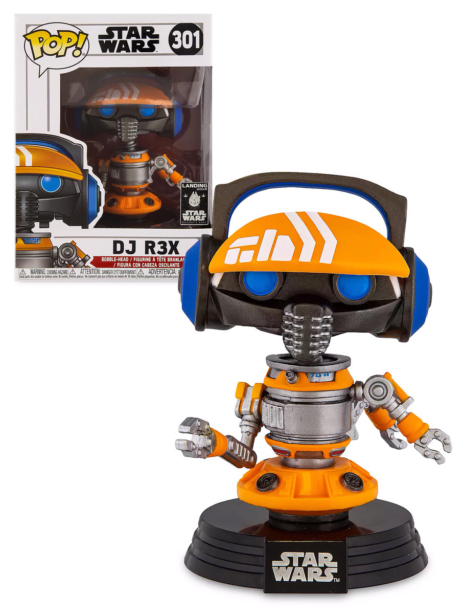 Funko POP! Star Wars 301 DJ R3X Limited Galaxy's Edge (Disney Parks