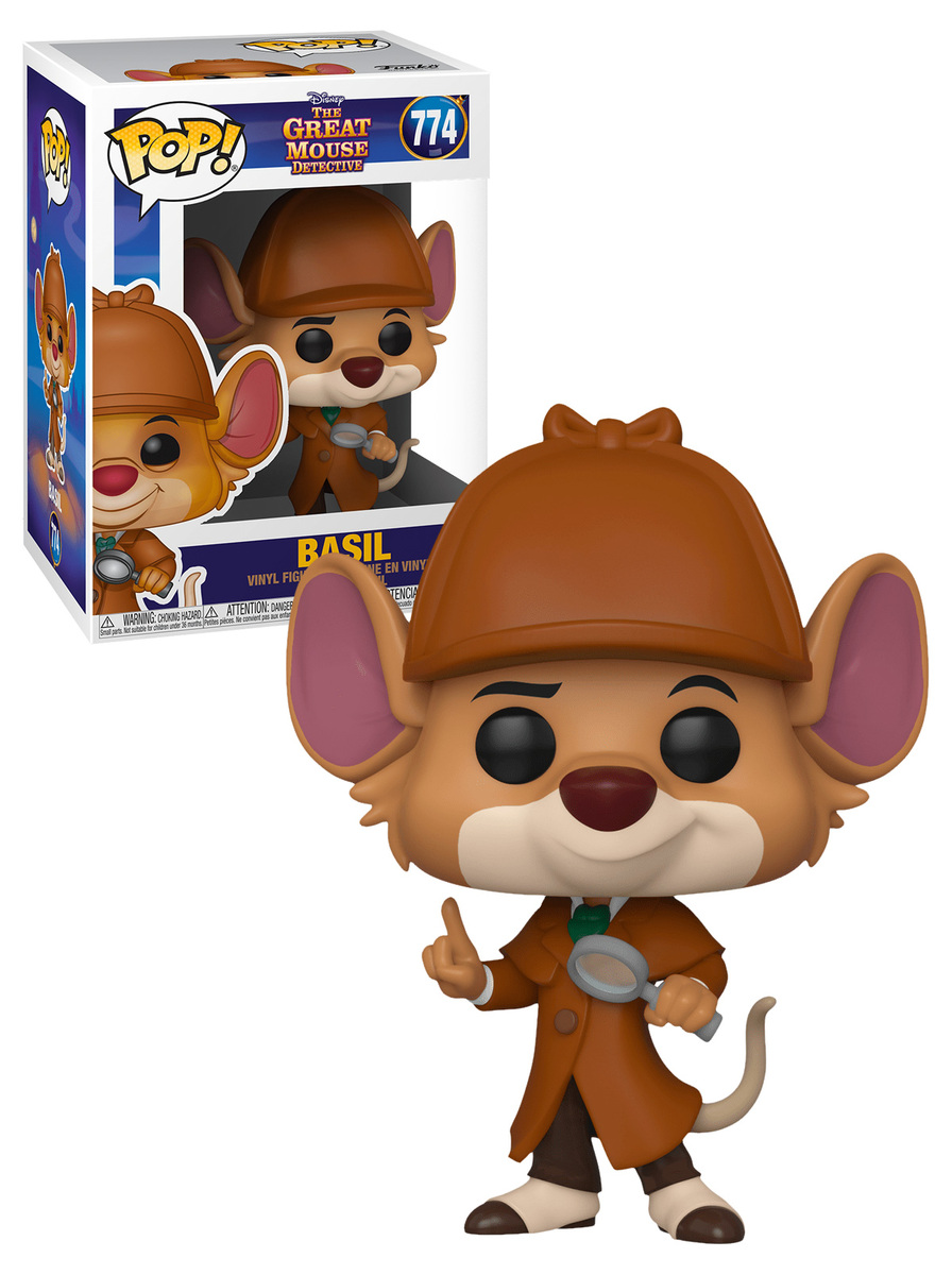 Funko POP! Disney The Great Mouse Detective 774 Basil New, Mint