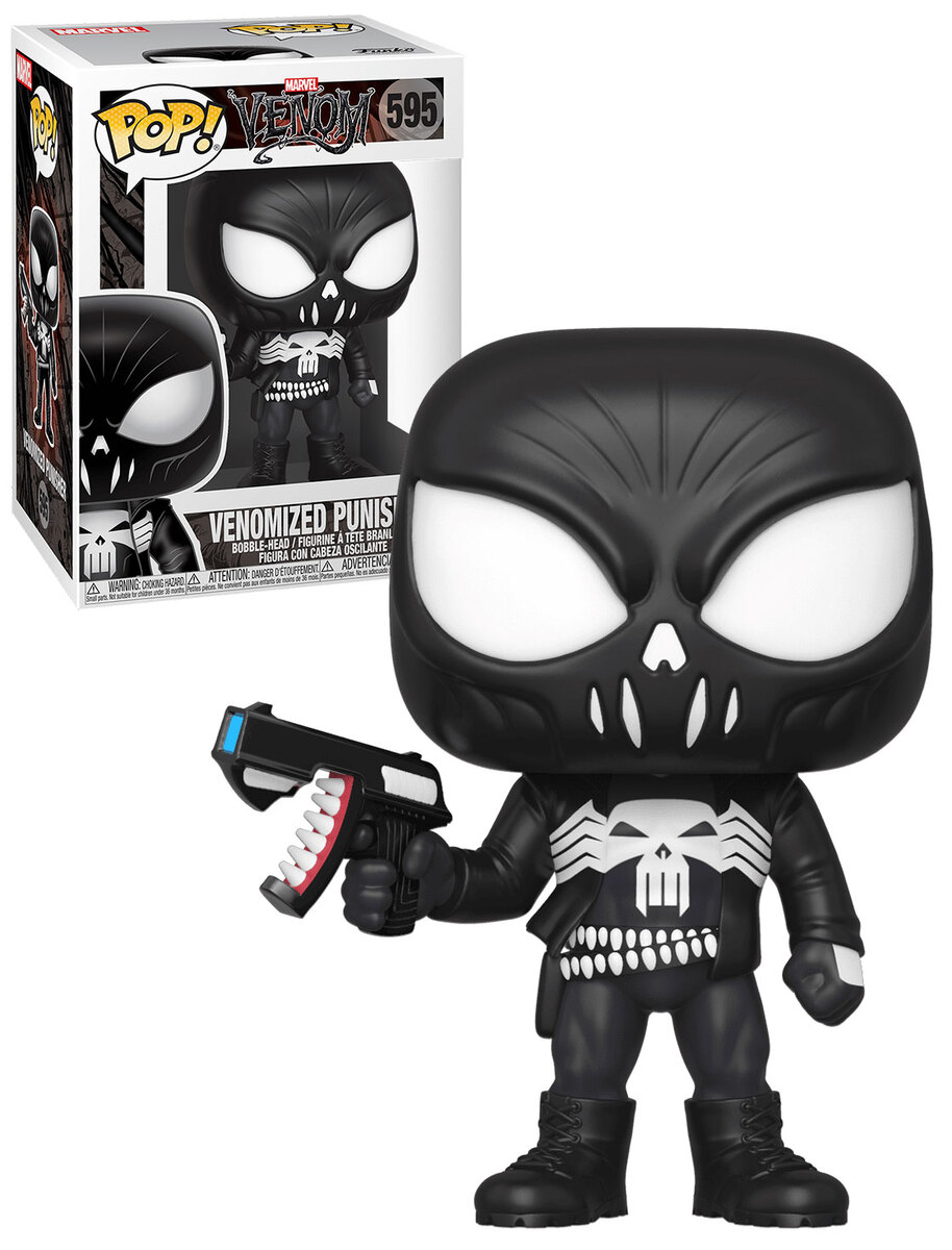 Funko POP! Marvel Venom 595 Venomized Punisher New, Mint Condition