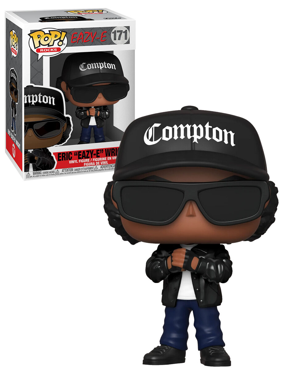 Funko POP! Rocks EazyE 171 Eric "EazyE" Wright New, Mint Condition