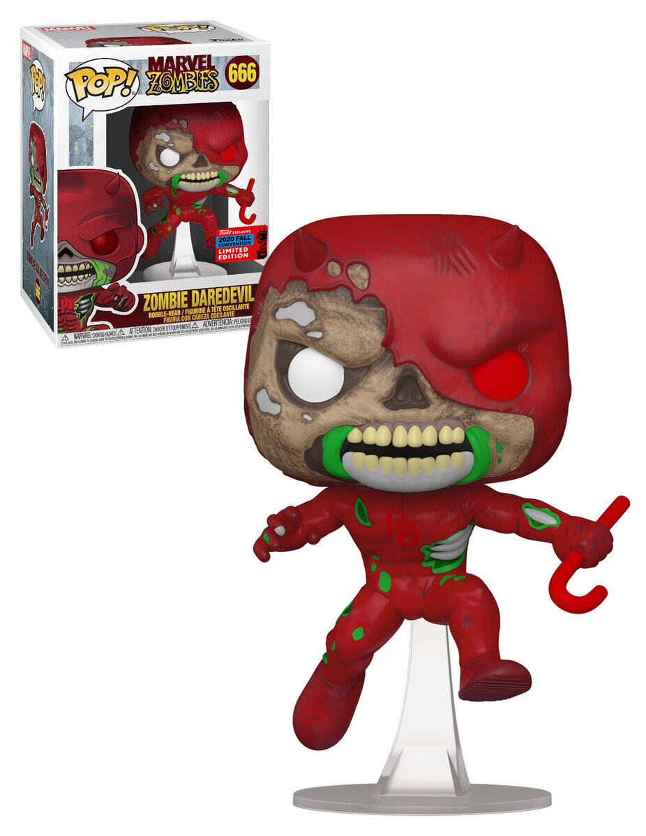 Funko POP! Marvel Zombies 666 Daredevil Funko 2020 New York Comic