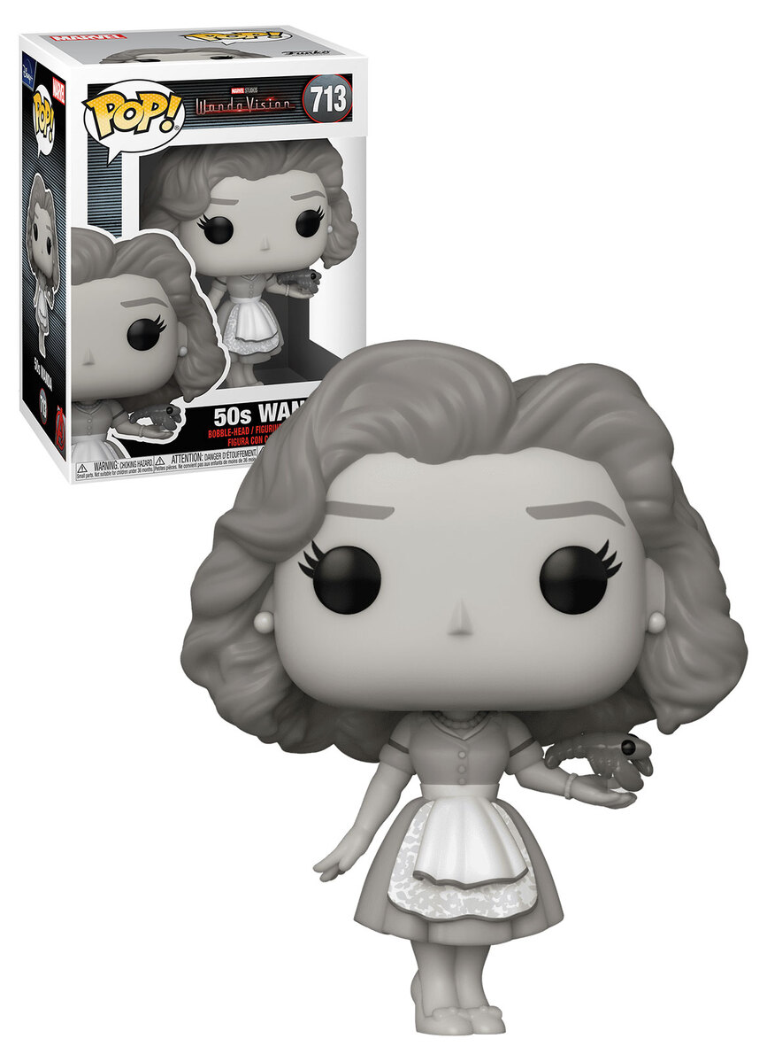 Funko POP! Marvel WandaVision 731 50s Wanda New, Mint Condition