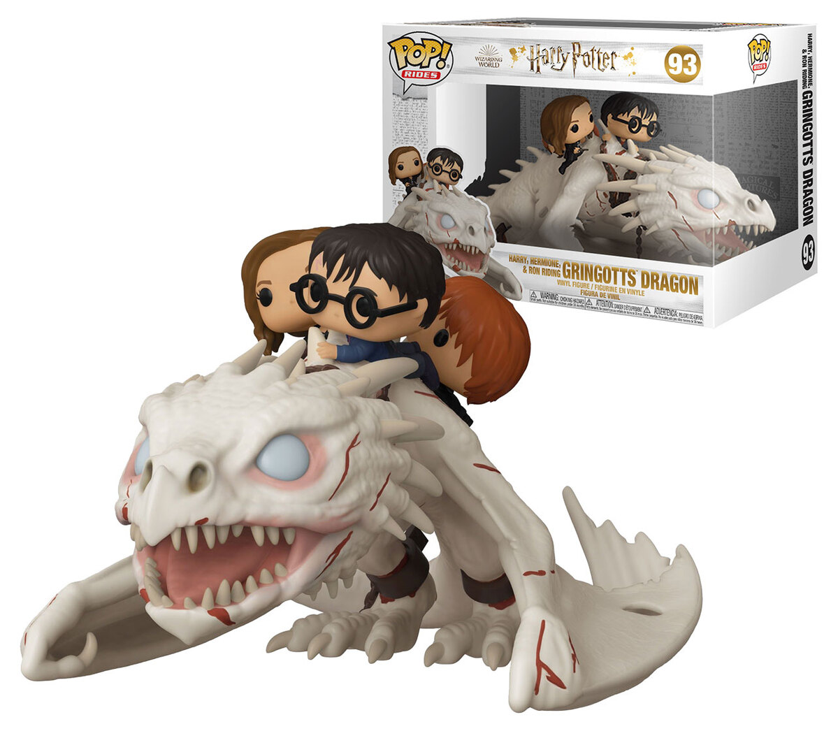 Funko POP! Movie Moments Harry Potter 93 Gringotts Dragon New, Mint