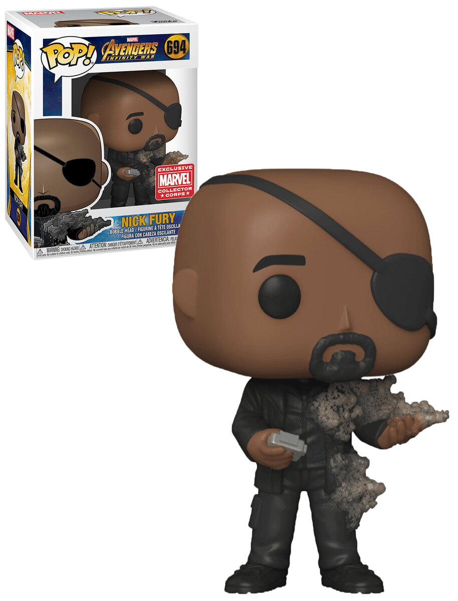 Funko POP! Marvel Avengers Infinity War 694 Nick Fury Collector