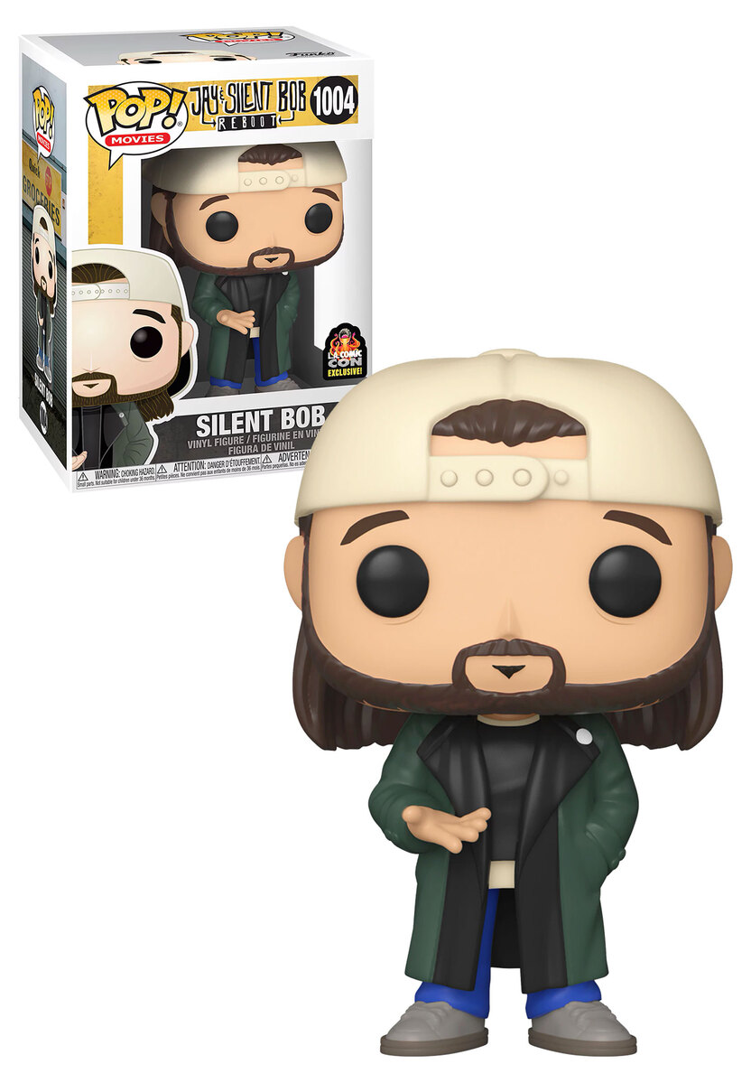 Funko POP! Jay & Silent Bob Reboot 1004 Silent Bob LA Comic Con