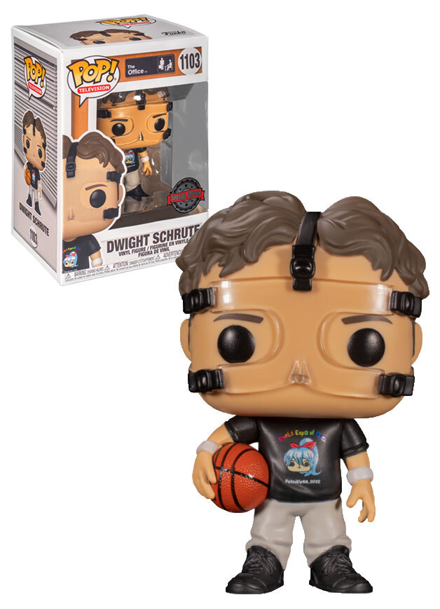 Funko POP! The Office 1103 Basketball Dwight New, Mint Condition
