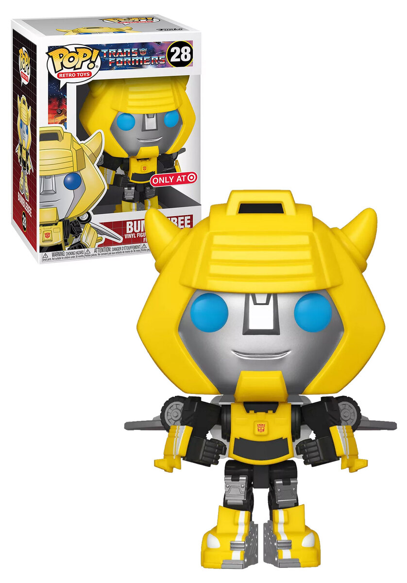 Funko POP! Transformers 28 Bumblebee (Transforming) Limited Target