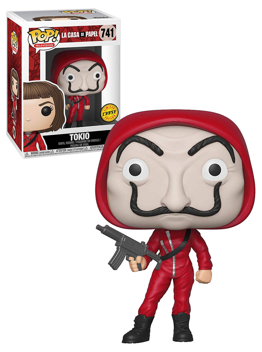 Funko POP! Television La Casa de Papel (Money Heist) 741 Tokio Limited Chase New, Mint Condition