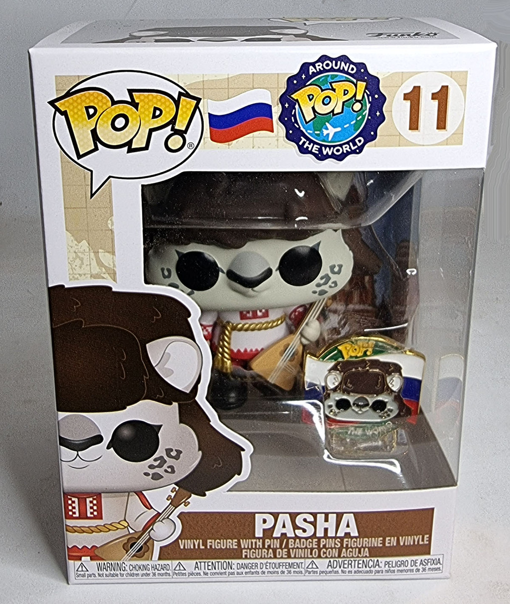 Funko POP! Around The World 11 Pasha (Includes Pin) Limited Funko