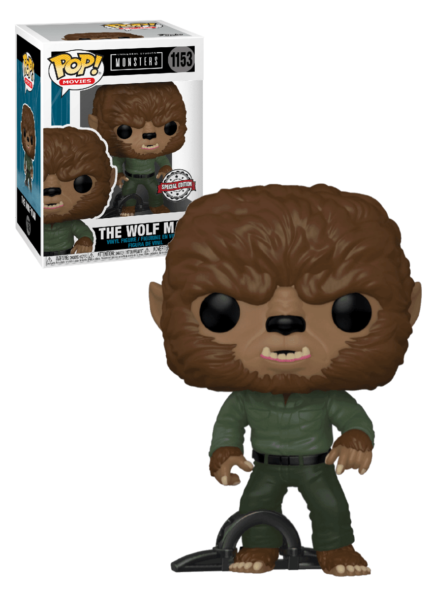 Funko POP! Universal Monsters 1153 The Wolf Man New, Mint Condition