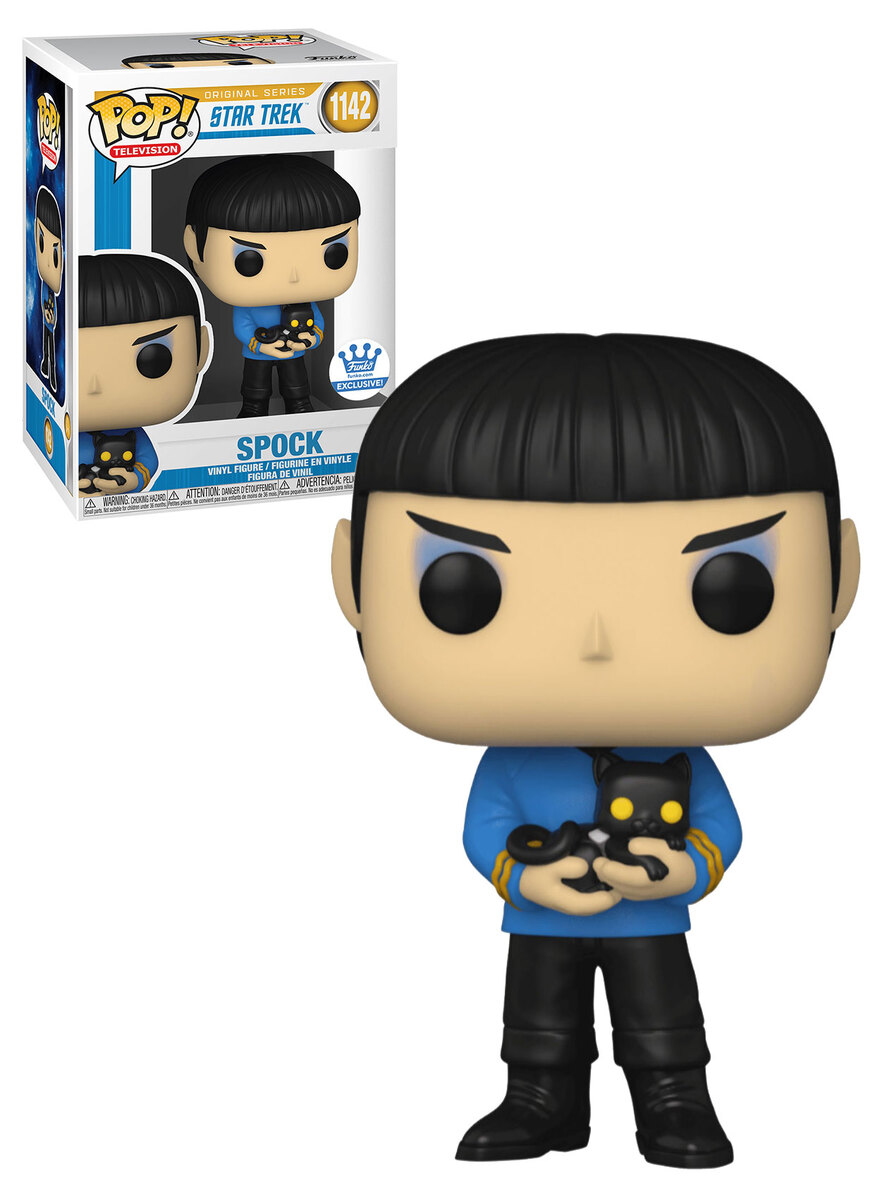 Funko POP! Television Star Trek 1142 Spock (With Cat) Limited Funko