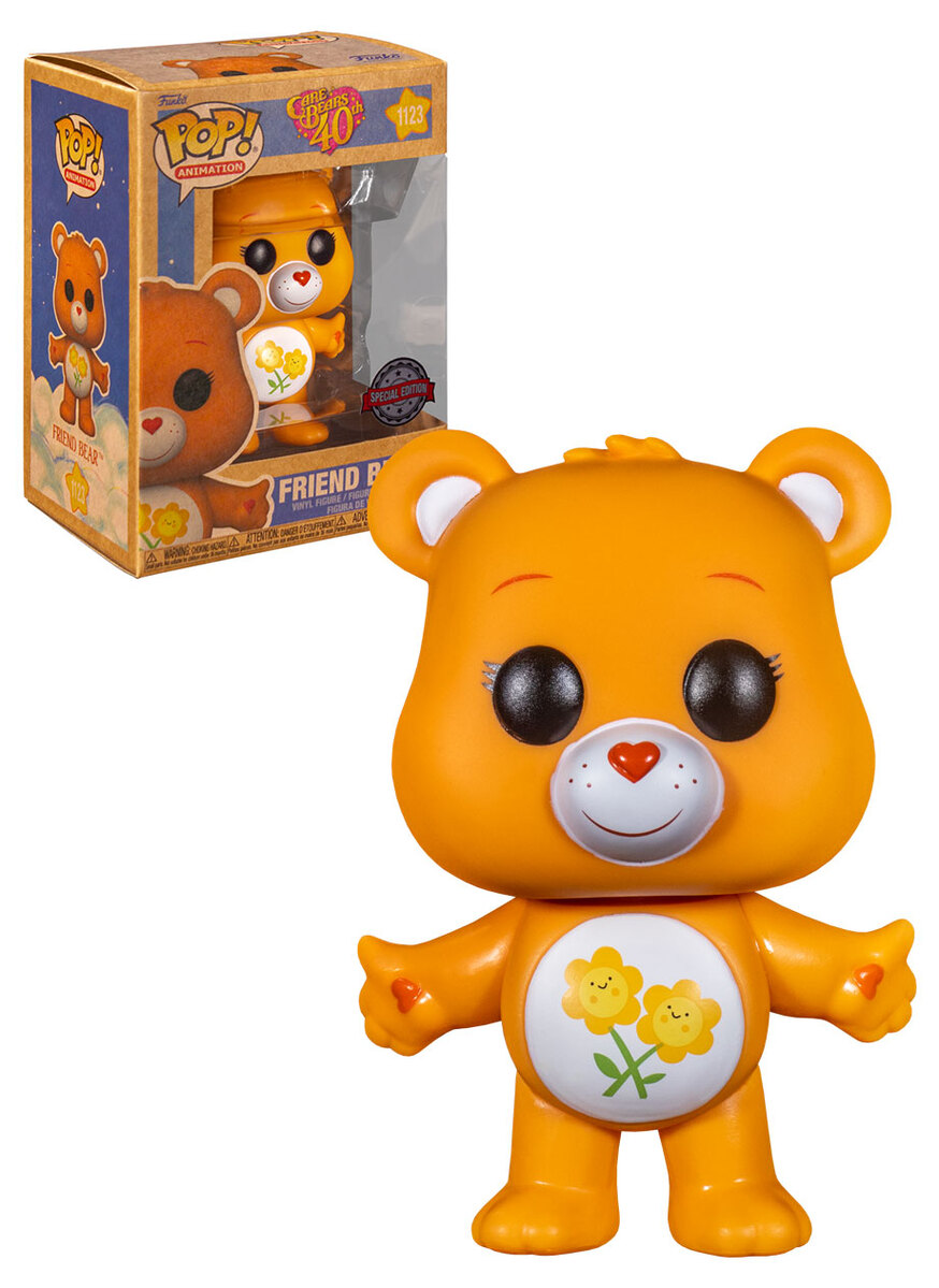 Funko POP! Animation Care Bears 1123 Care Bears 40th Friend Bear