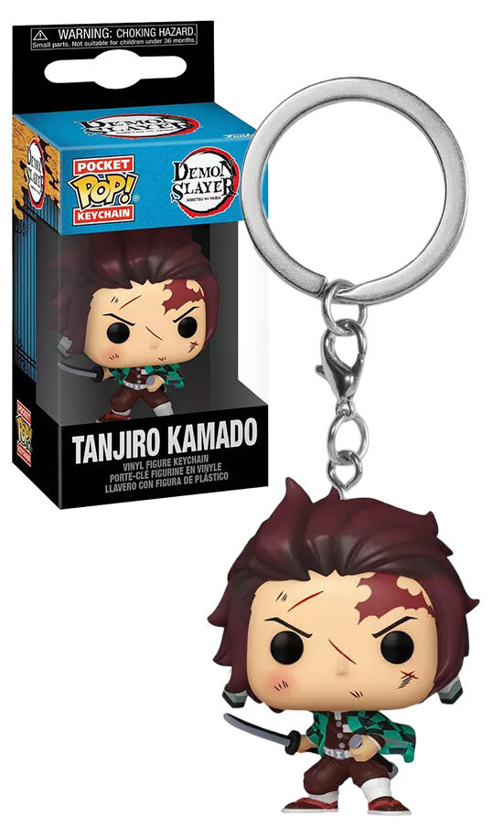Funko Pocket POP! Keychain Demon Slayer 68867 Tanjiro Kamado New, Mint Condition