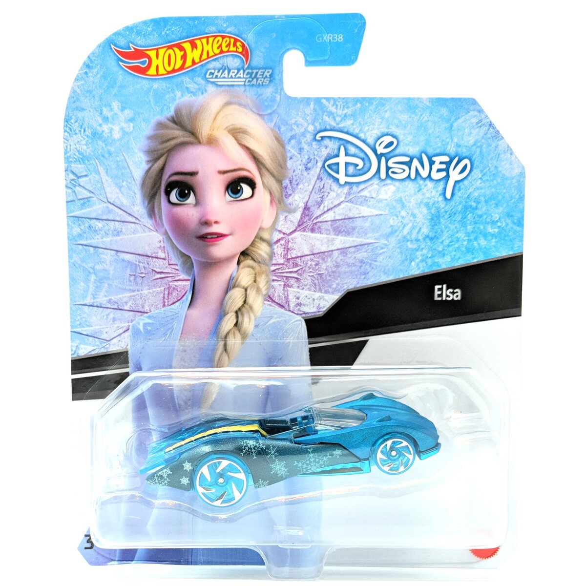 Hot Wheels Character Cars Disney Frozen Elsa Collectible Vehicle