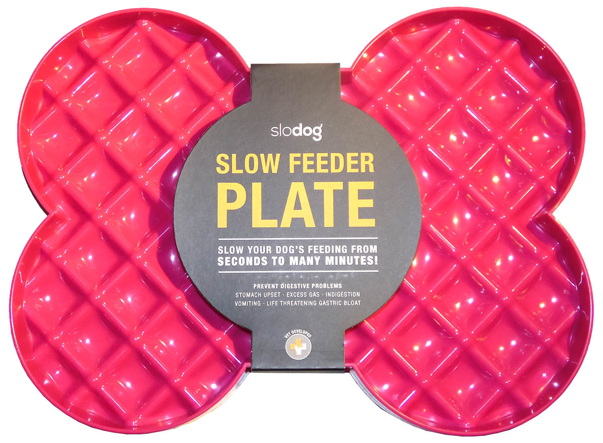 Slodog No Gulp Slow Feeder Plate For Dogs In Three Colours