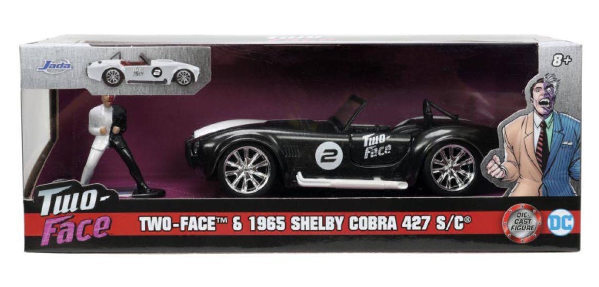 Jada Toys 33091 DC Comics 1965 Shelby Cobra with TwoFace Figure 132