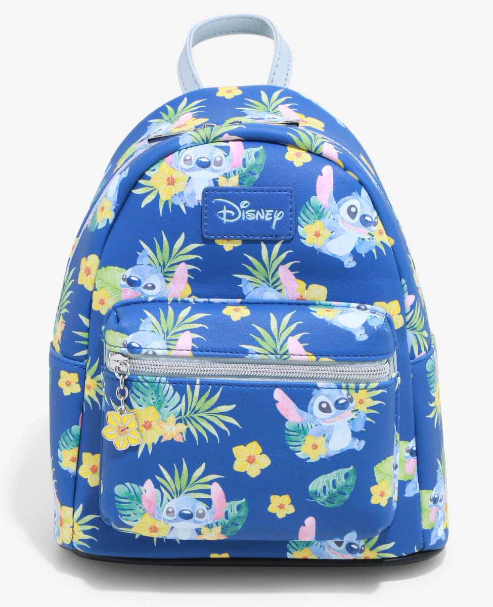 Disney Lilo & Stitch Tropical Stitch Mini Backpack by Loungefly New