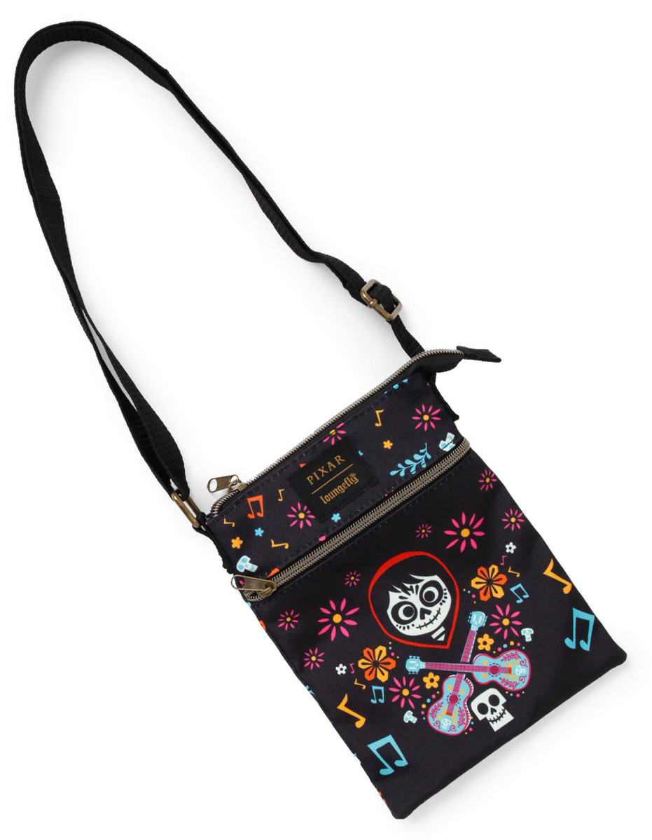 Disney Pixar Coco Music Passport Crossbody Bag by Loungefly New, With