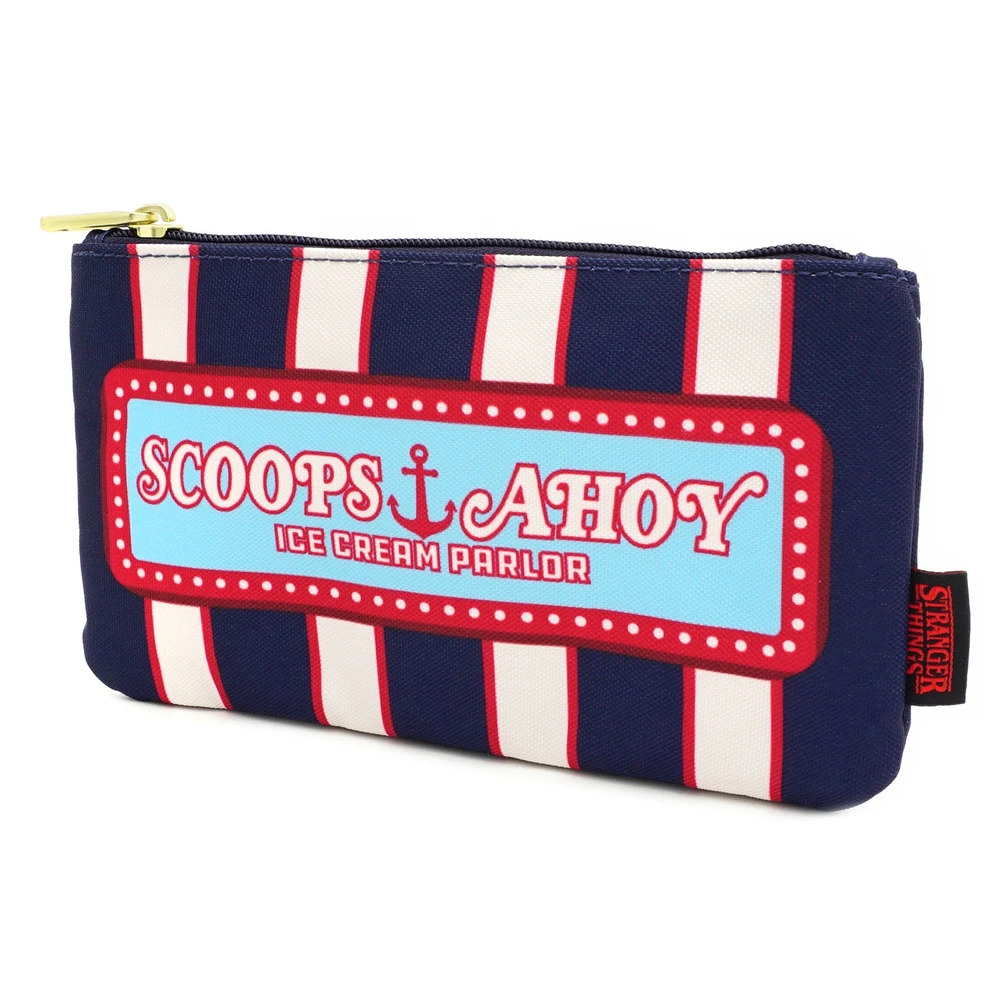 Stranger Things Scoops Ahoy Pouch by Loungefly New, With Tags