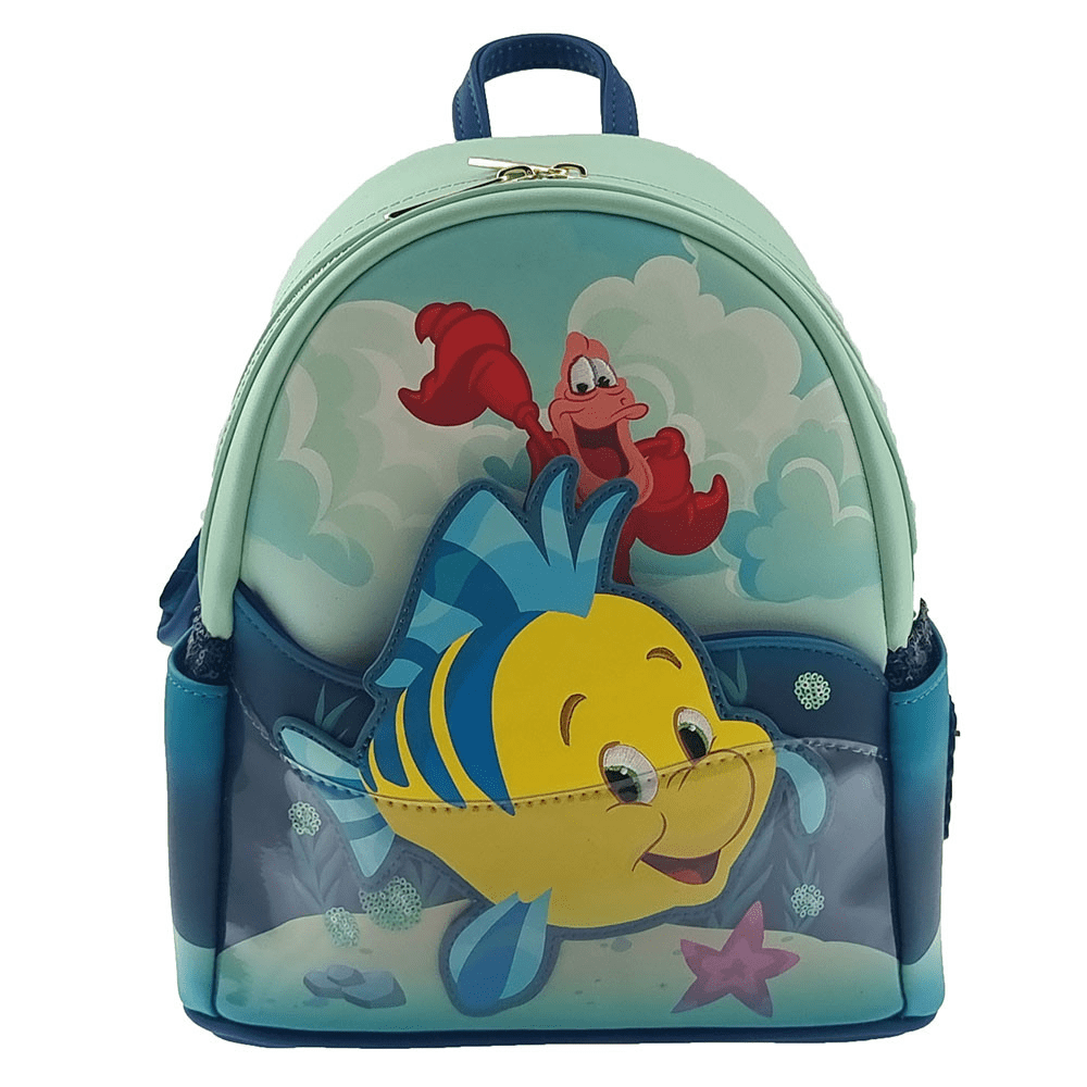 Loungefly Disney The Little Mermaid Sidekicks (Flounder & Sebastian