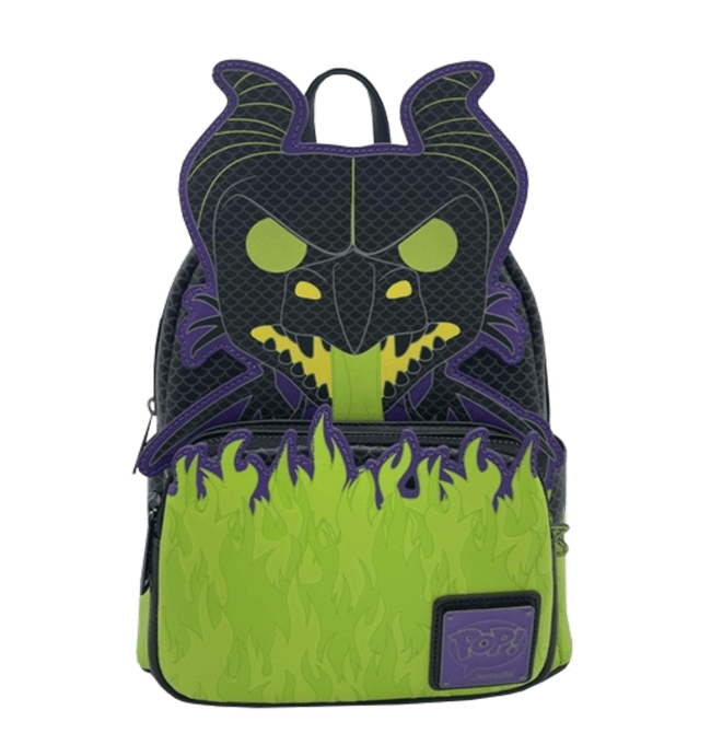 Loungefly Disney Sleeping Beauty Maleficent Dragon Mini Backpack New